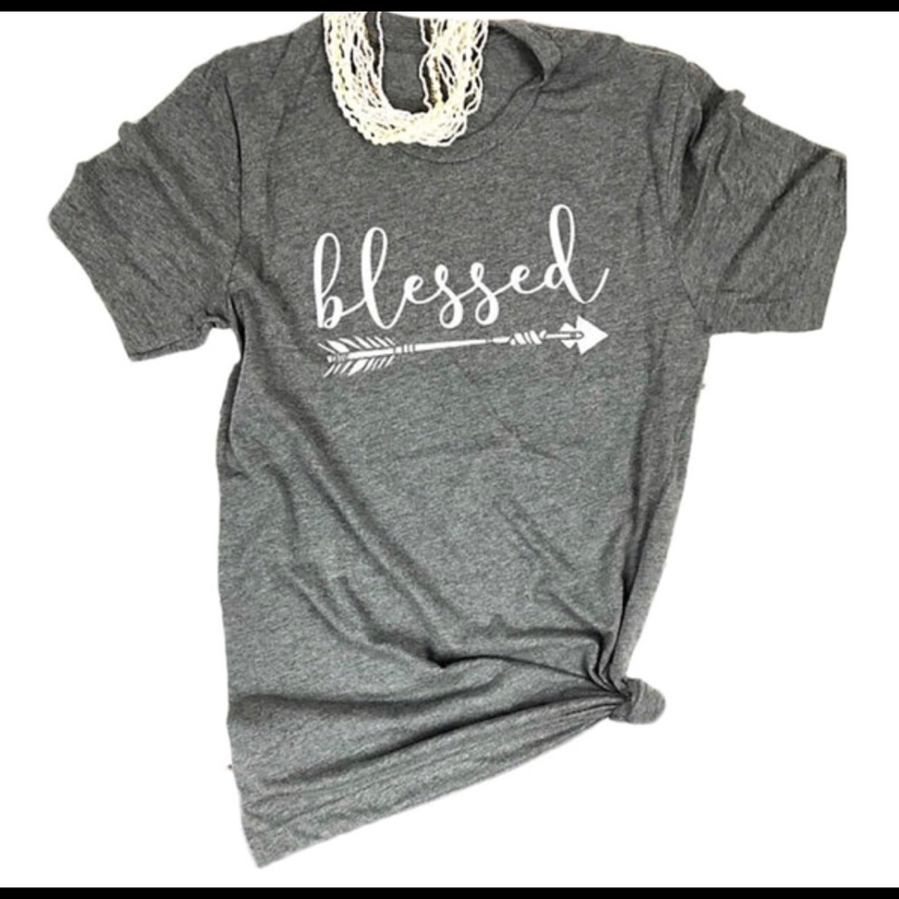New Blessed T-shirt - Picture 1 of 1